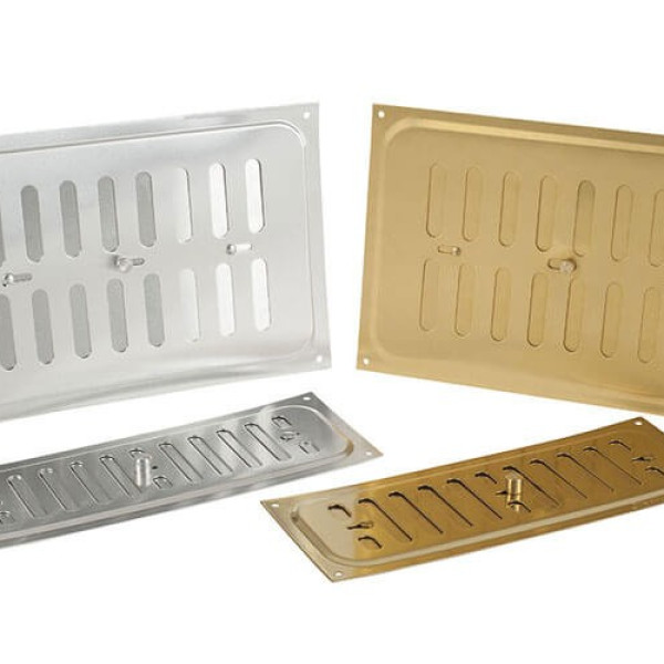 Aluminium Rectangular Hit & Miss Wall Vents