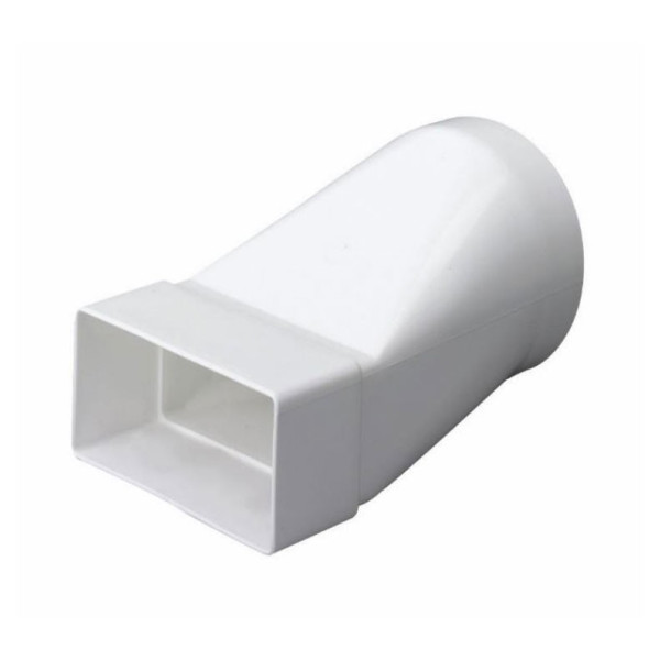 Rectangular Ducting to Round Connector