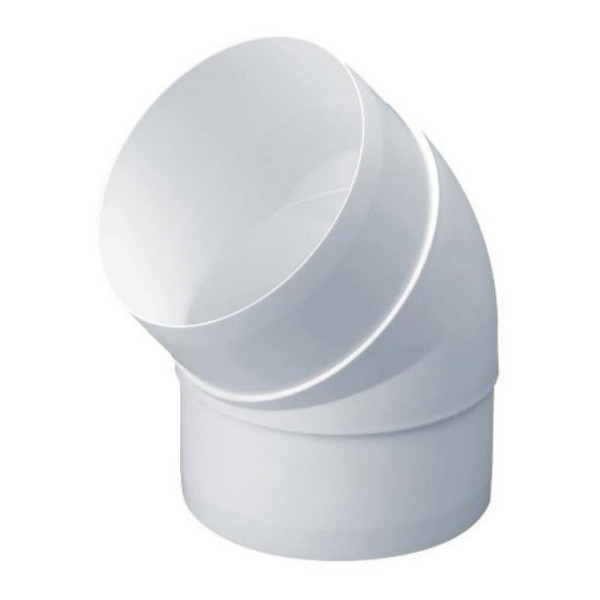 Round Ducting 45° Elbow Bend