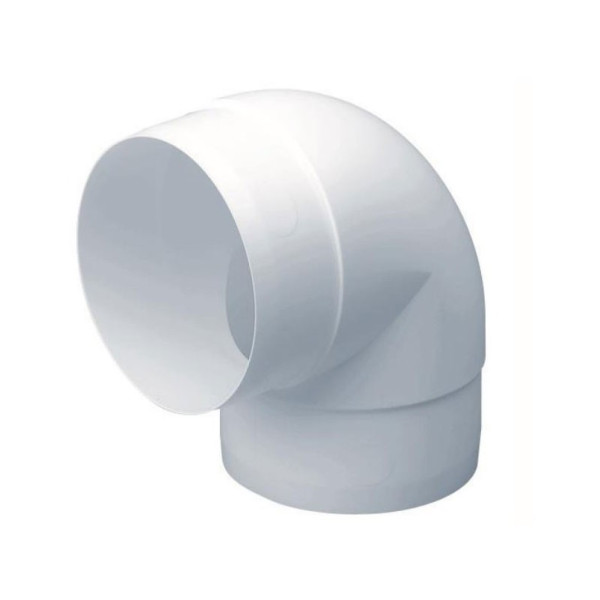 Round Ducting 90° Elbow Bend
