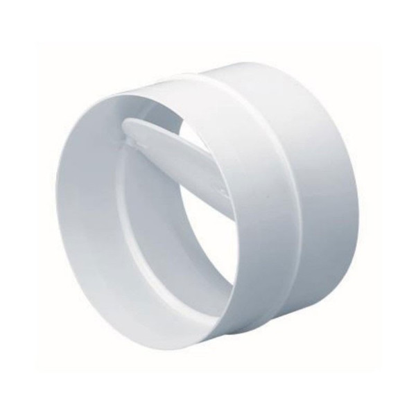 Round Ducting Connector with Damper