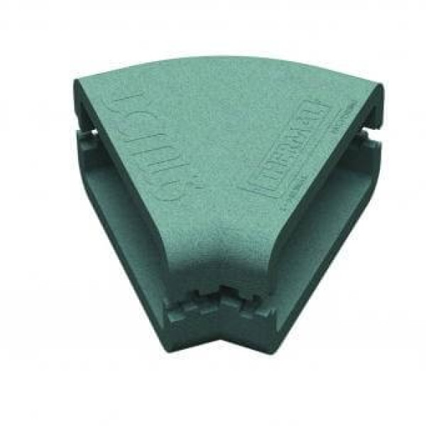 Thermal Supertube Rigid Duct Insulation 45º Horizontal Bend