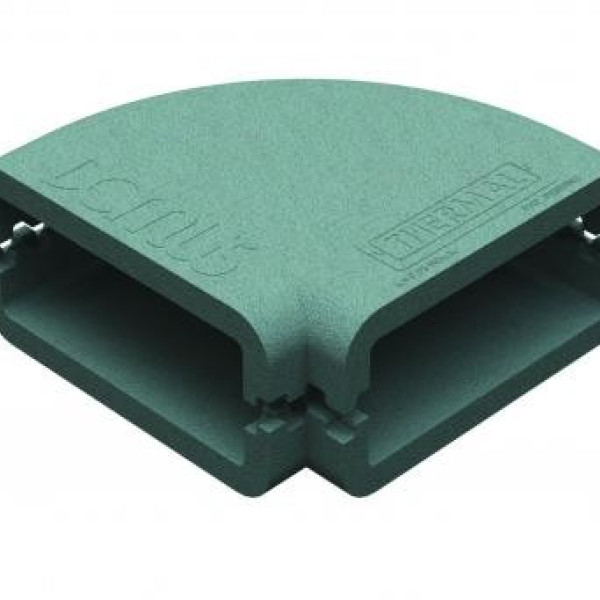Supertube Rigid Duct Insulation 90º Horizontal Bend